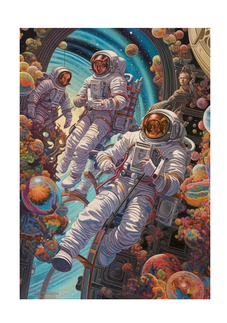 宇宙のアートポスター原画のみ