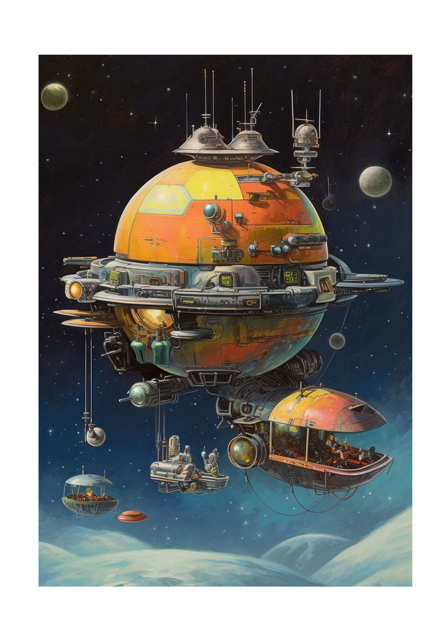 宇宙のアートポスター原画のみ