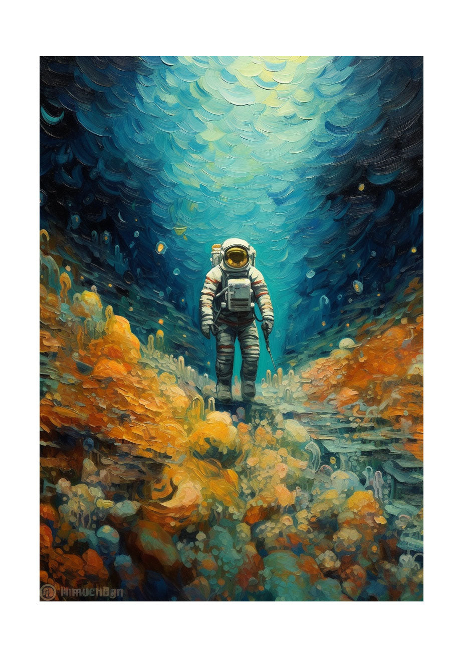 宇宙のアートポスター原画のみ