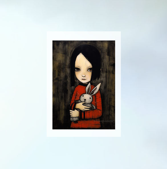 野菜のアートポスター原画のみ設置イメージ