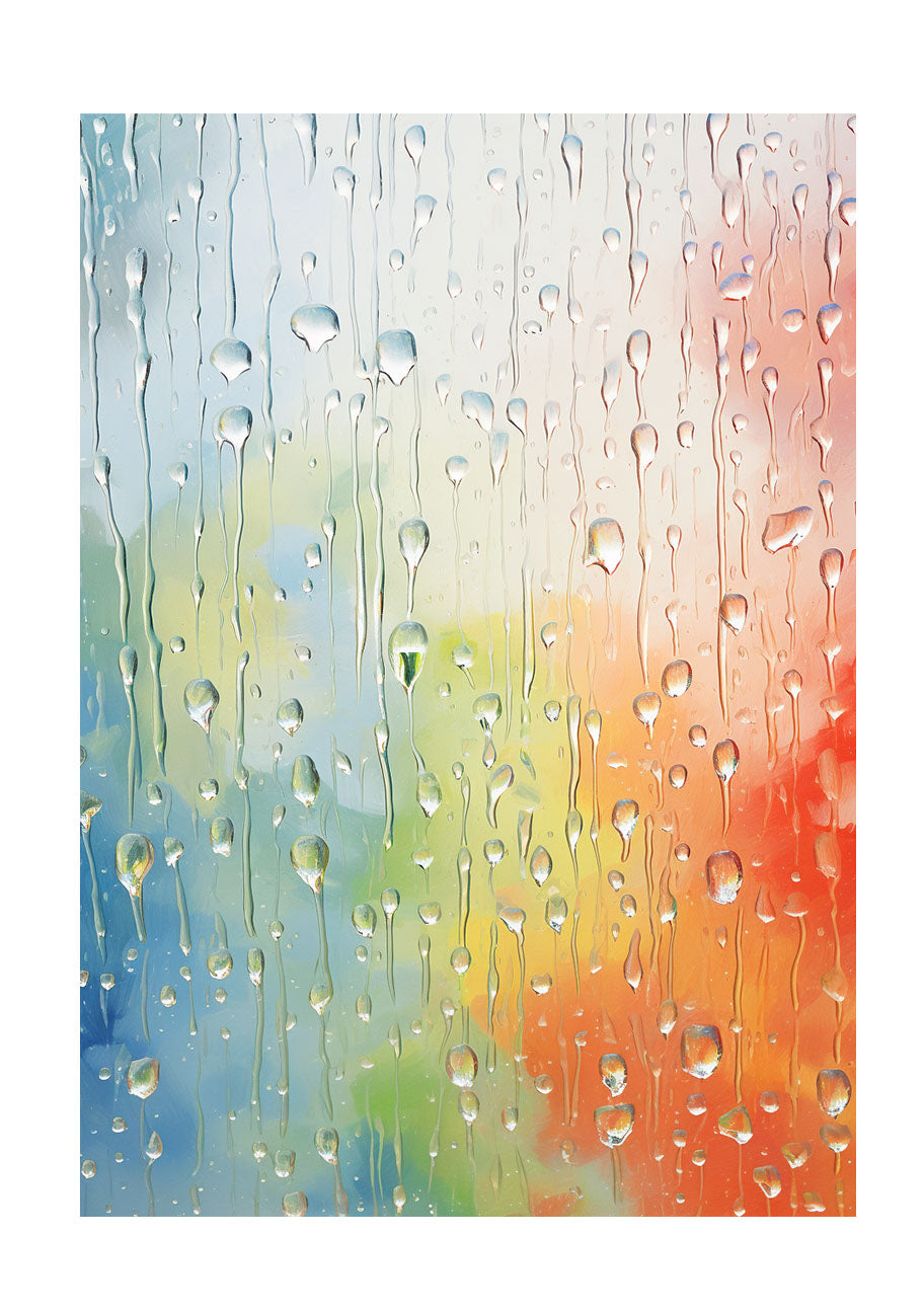 窓のアートポスター原画のみ