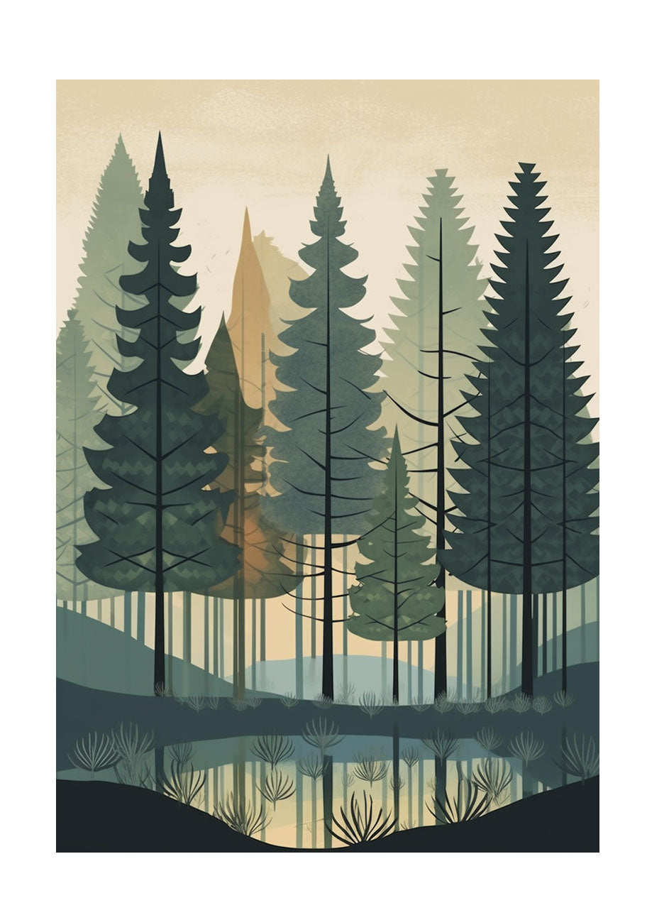森林のポスター