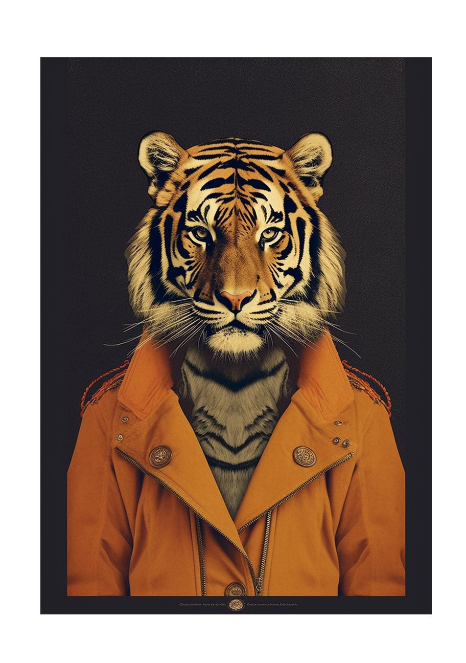 トラ・ライオンのポスター