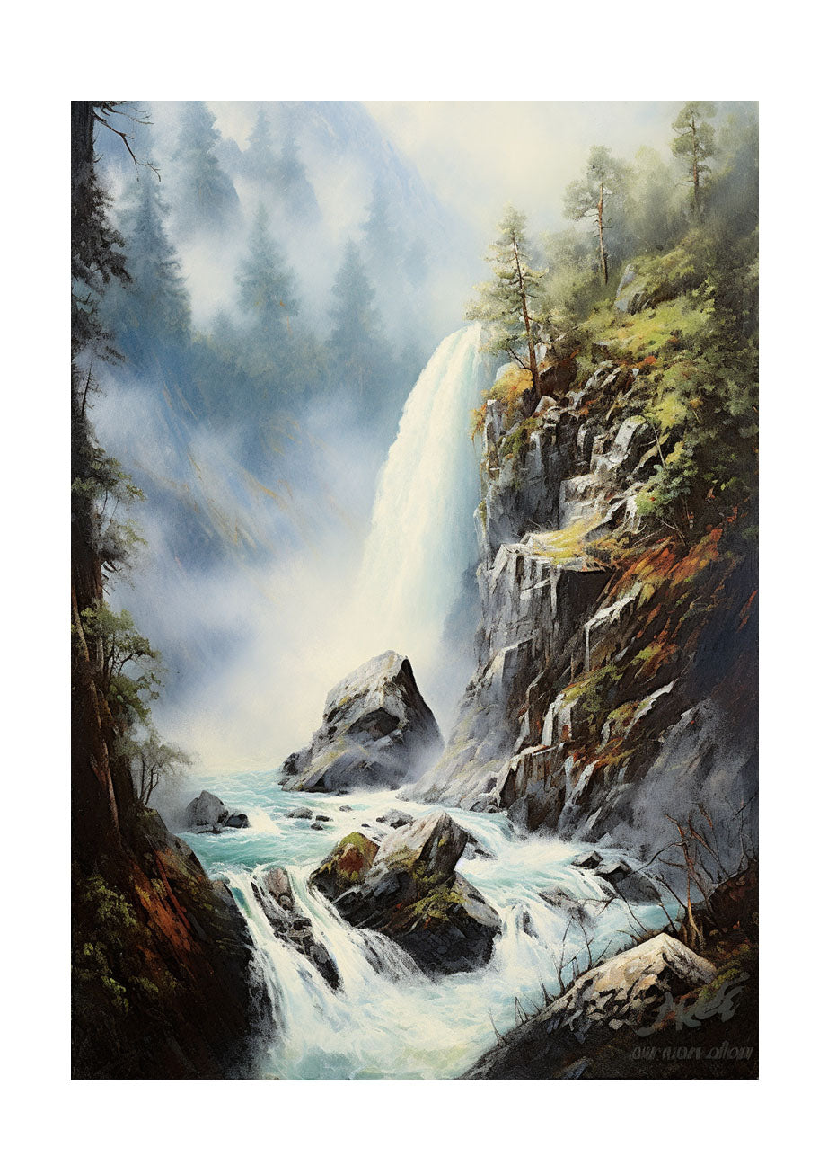 滝のポスター