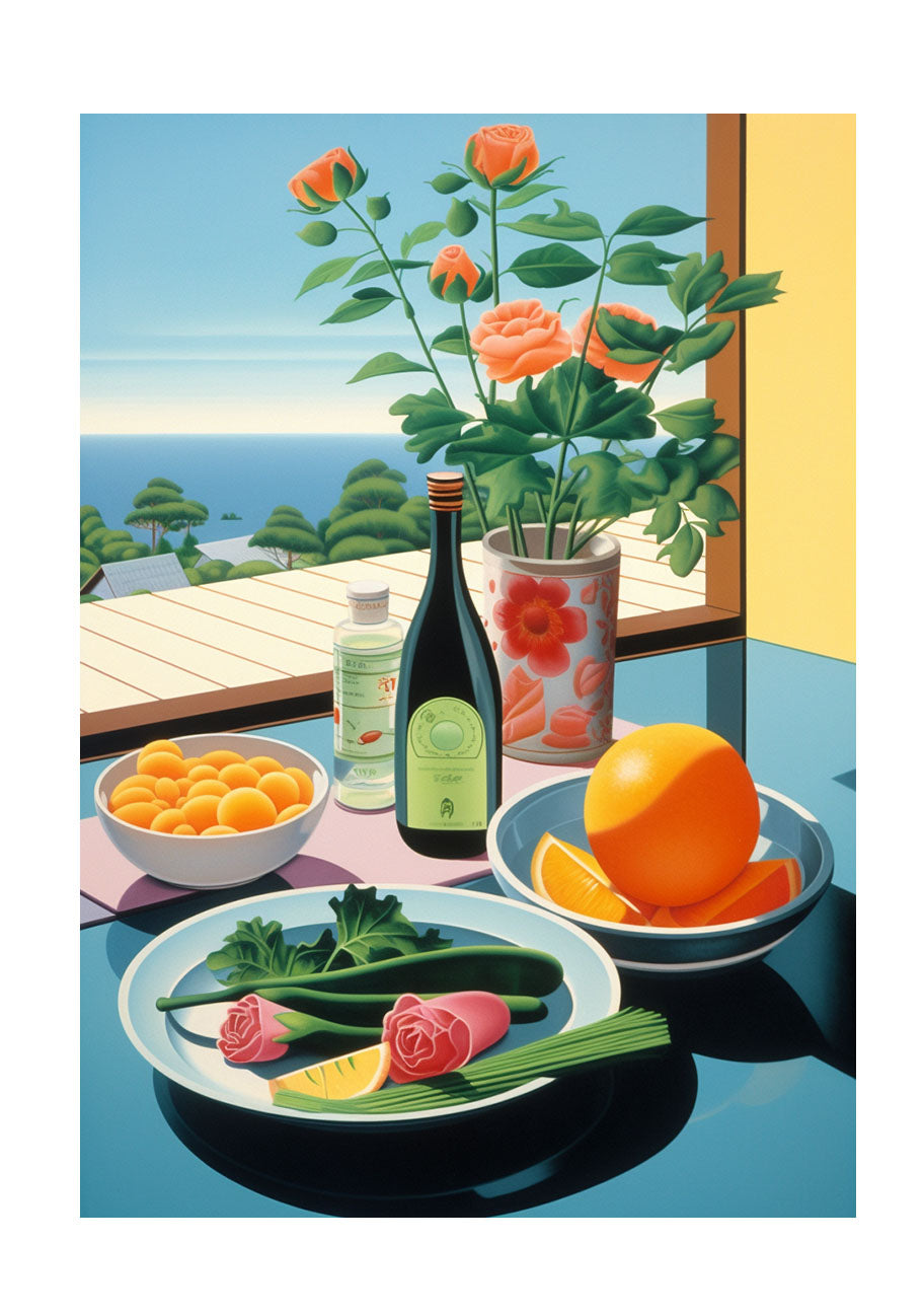 フルーツと野菜のポスター