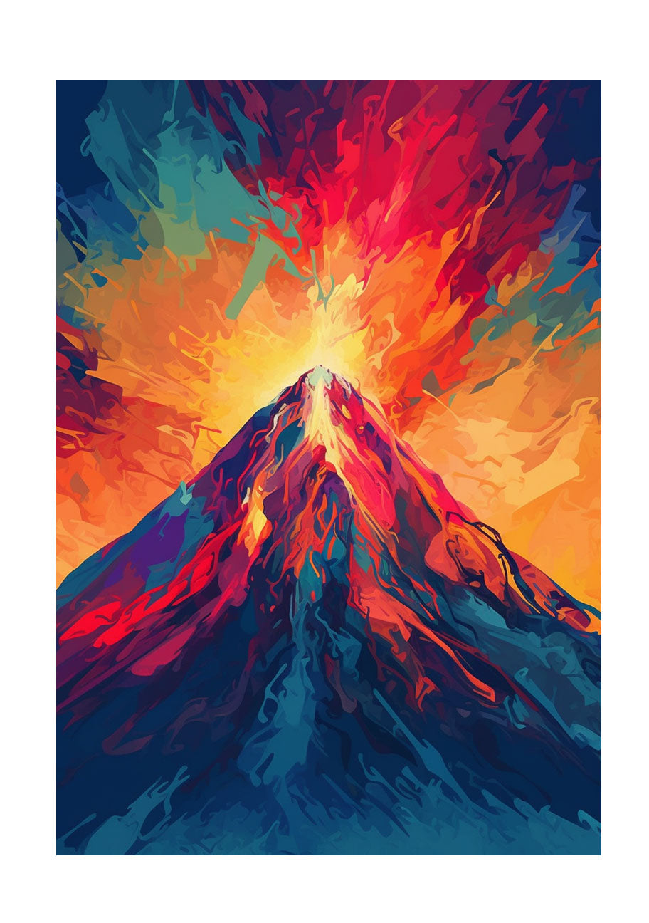 火山のポスター