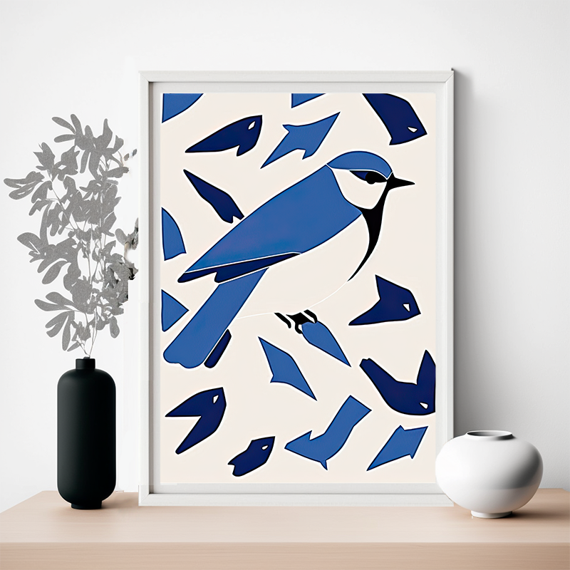 No.122 blue birds
