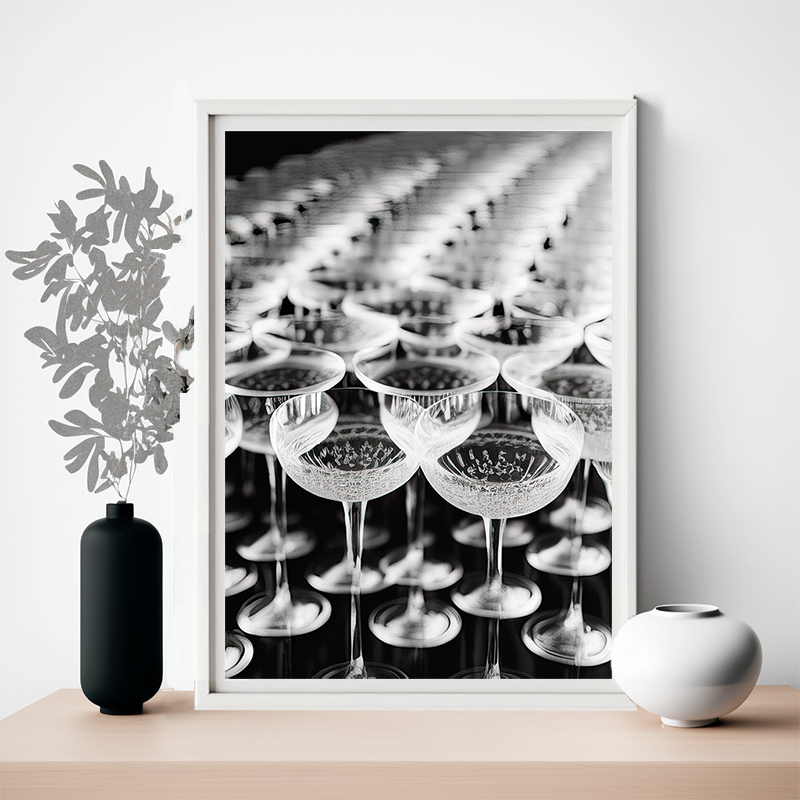 No.36 glasses art poster