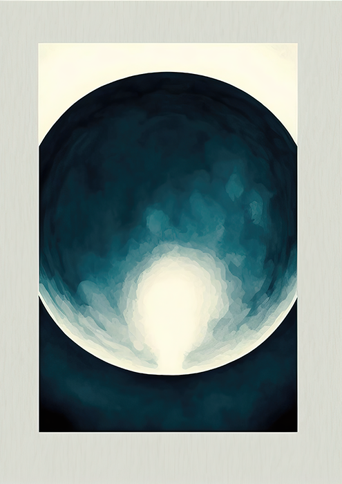 No.20 a planet art poster