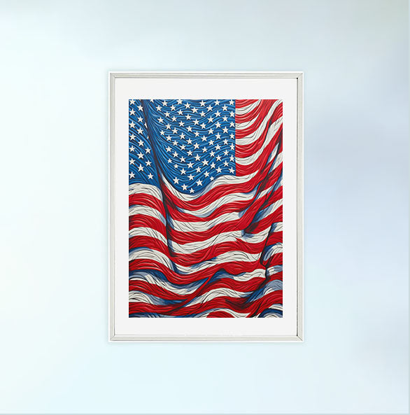 アメカジのアートポスター:American_casual_4d30 / 地図・都市_都市_のポスター画像白いフレーム