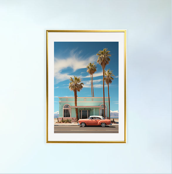 カリフォルニアのアートポスター:California_d809 / 写真_地図・都市_都市_のポスター画像金色のフレームイメージ