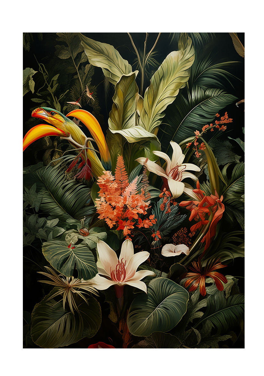 ビカクシダのアートポスター:Eupatorium_makinoi_71df / 北欧_植物__のポスター画像
