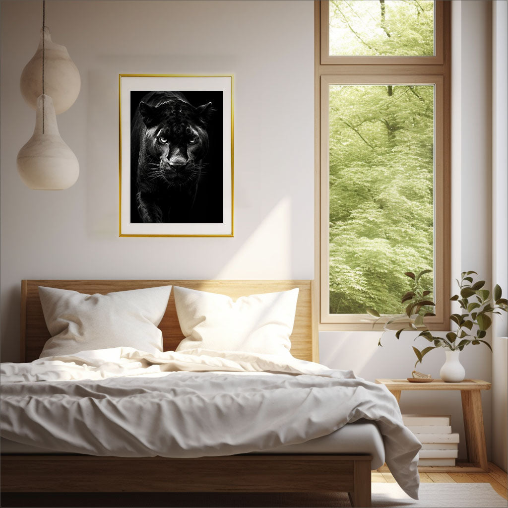 聖なるイチジクの木のアートポスター寝室配置イメージ