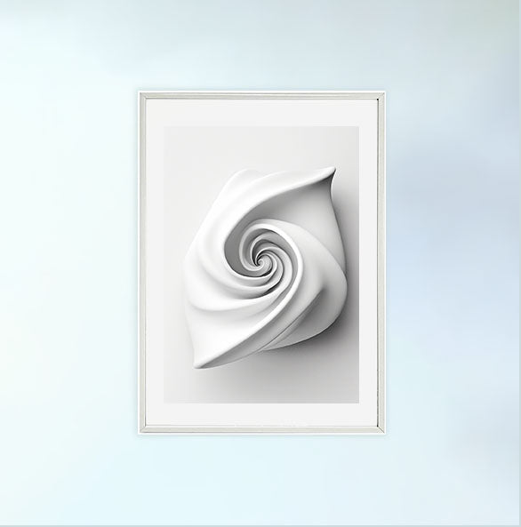 Whirling Dervishのアートポスター白フレームあり