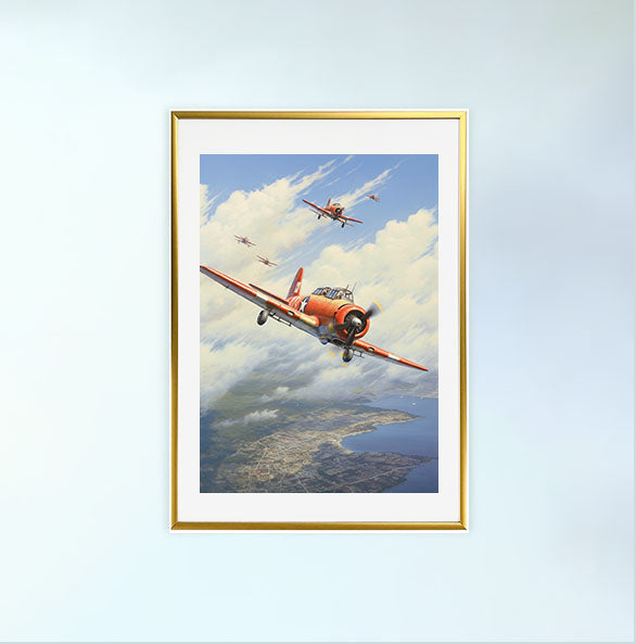 飛行機のアートポスター:airplane_ace1 通販