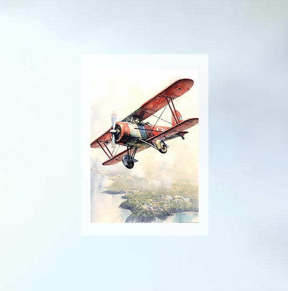 飛行機のアートポスター:airplane_af2d 通販