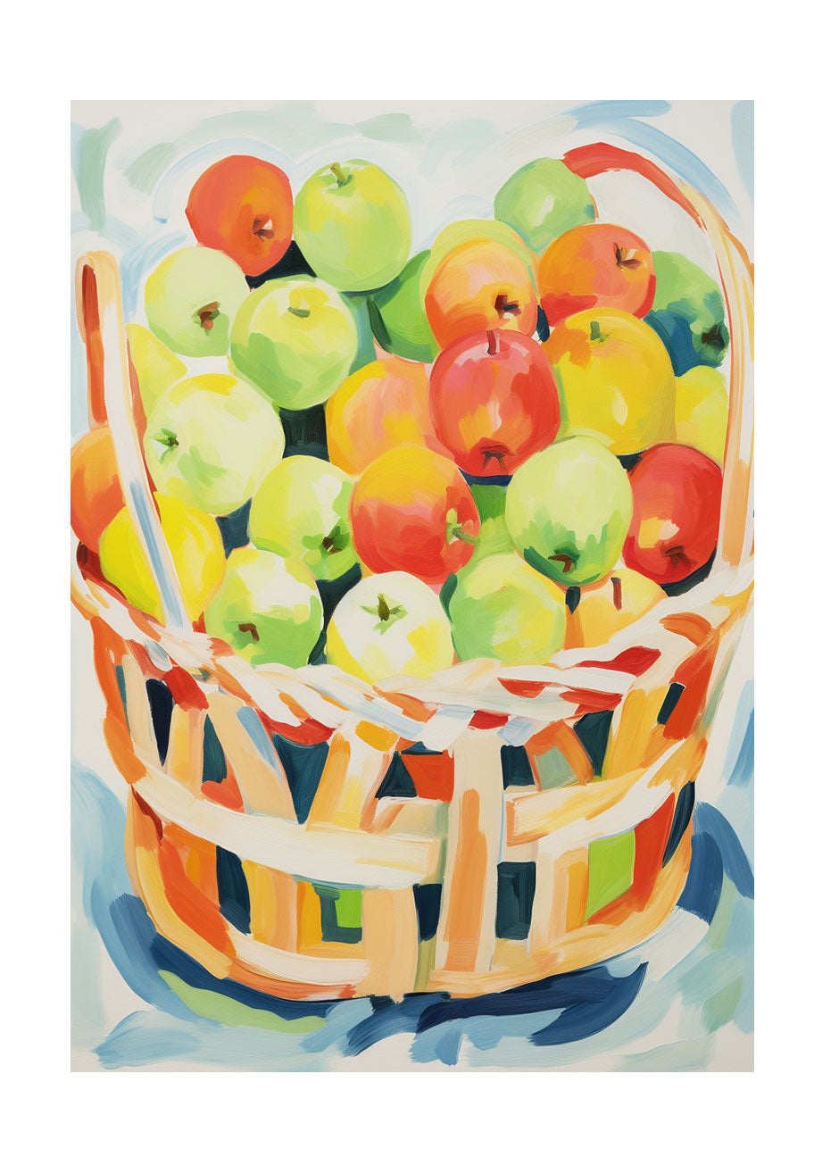 りんごのアートポスター:apple_7e70 / キッチン_フルーツと野菜_のポスター画像
