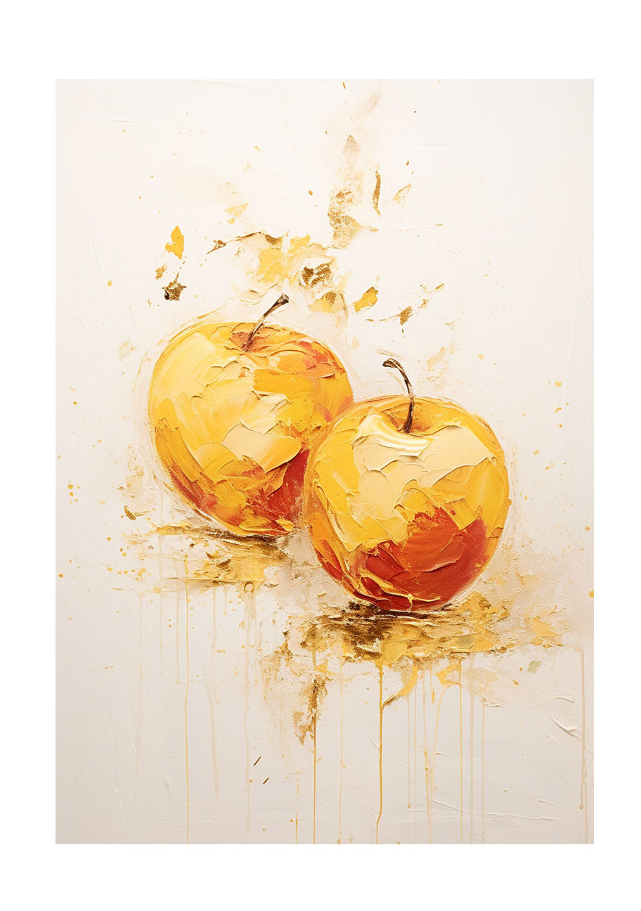りんごのアートポスター:apple_d8b5 / キッチン_フルーツと野菜_のポスター画像