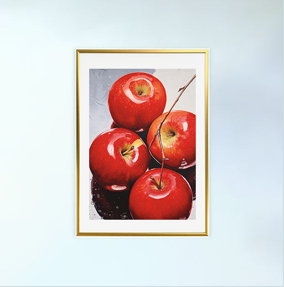 りんごのポスター:apple_e834 通販