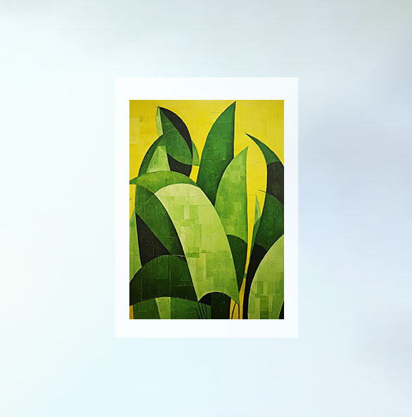 バナナのアートポスター:banana_4893 / キッチン_フルーツと野菜_のポスター画像フレーム無しの設置イメージ