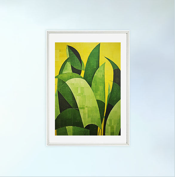 バナナのアートポスター:banana_4893 / キッチン_フルーツと野菜_のポスター画像白いフレーム