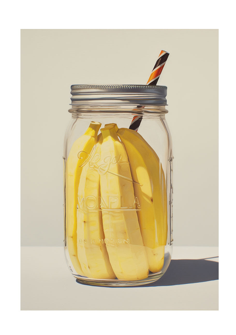 バナナのアートポスター:banana_562d / キッチン_フルーツと野菜_のポスター画像