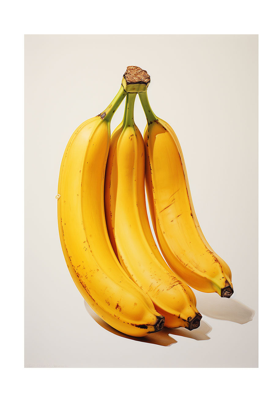 バナナのアートポスター:banana_f998 / 絵画_キッチン_フルーツと野菜_のポスター画像