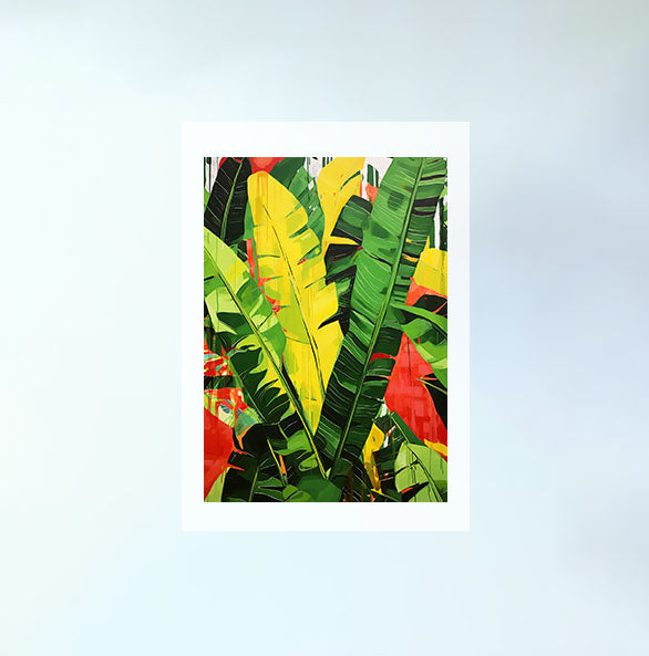 バナナのアートポスター:banana_fa51 / キッチン_フルーツと野菜_のポスター画像フレーム無しの設置イメージ