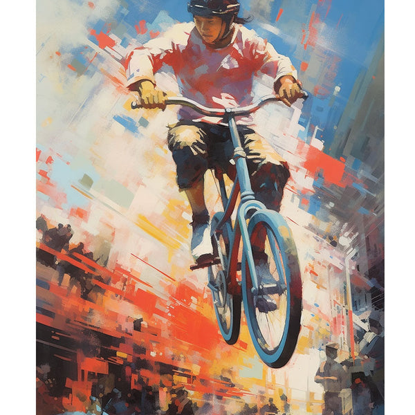 自転車のアートポスター:bicycle_06dc