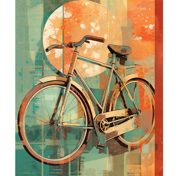 自転車のアートポスター:bicycle_71d1 通販