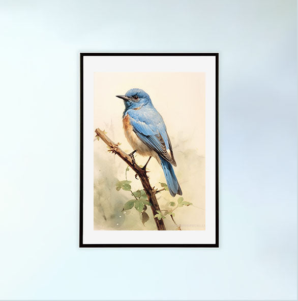 鳥のアートポスター:bird_8a3e 通販