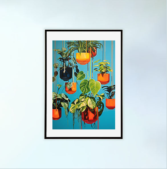 ボタニカルのアートポスター:botanical_5df9 / 植物__のポスター画像黒色のフレームイメージ
