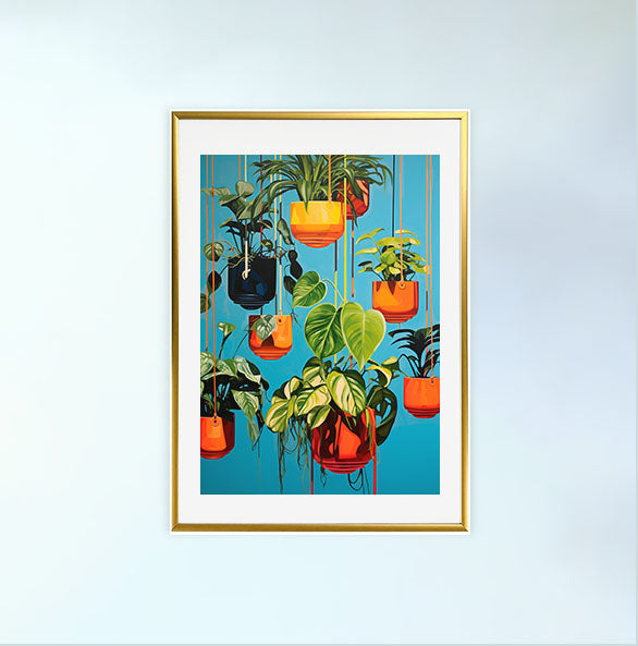 ボタニカルのアートポスター:botanical_5df9 / 植物__のポスター画像金色のフレームイメージ