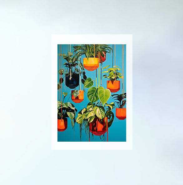 ボタニカルのアートポスター:botanical_5df9 / 植物__のポスター画像フレーム無しの設置イメージ
