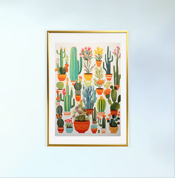 ボタニカルのアートポスター:botanical_a35f / 植物__のポスター画像金色のフレームイメージ