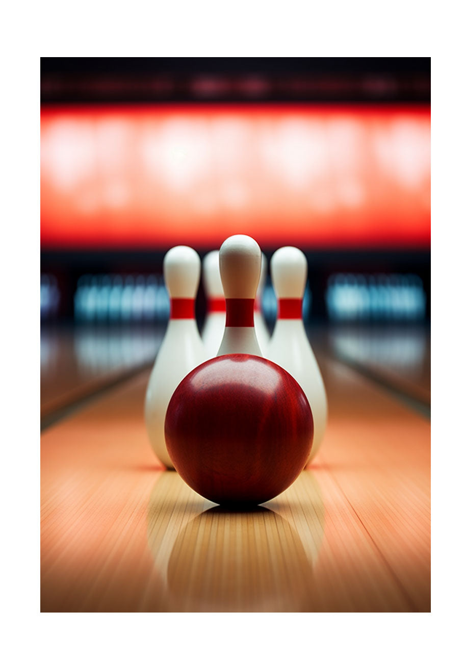 ボウリングのアートポスター:bowling_2a1d / スポーツ・フィットネス__のポスター画像