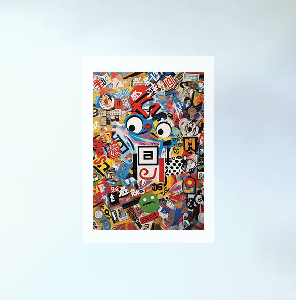 グラフィックのアートポスター原画のみ設置イメージ