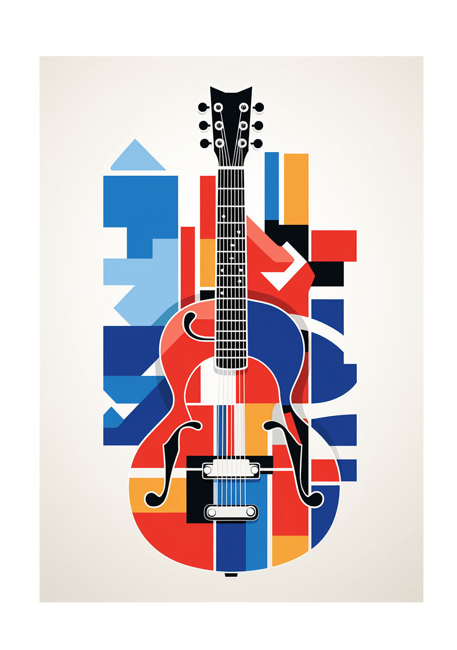ギターのアートポスター:guitar_4238 / 音楽・芸術__のポスター画像