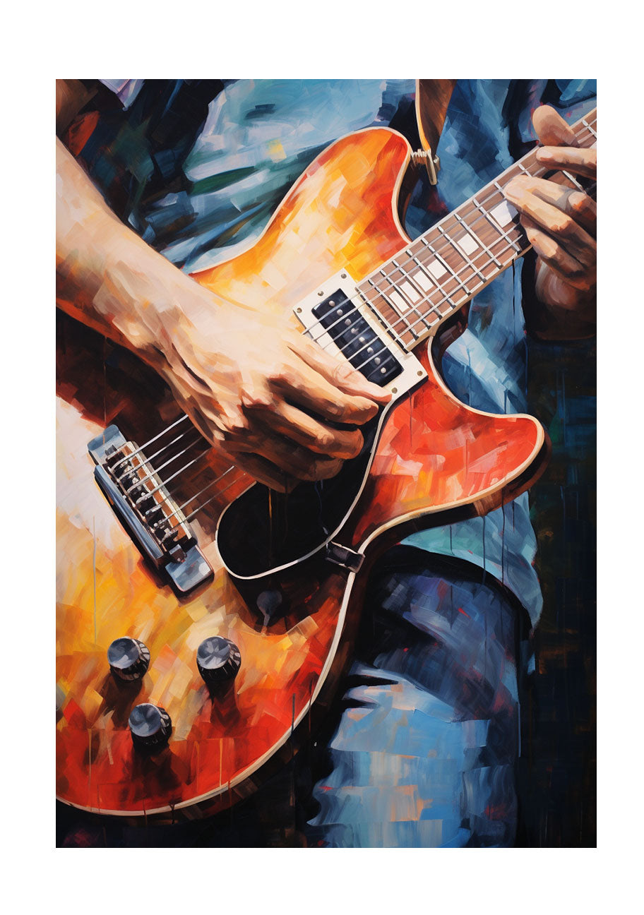ギターのアートポスター:guitar_96f6 / 音楽・芸術__のポスター画像