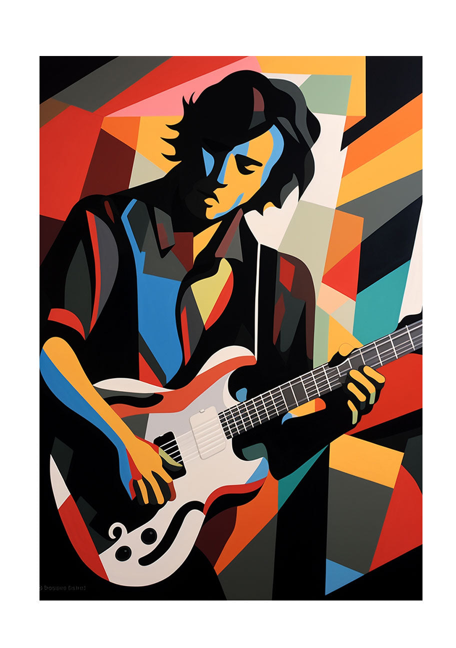 ギターのアートポスター:guitar_ab64 / 音楽・芸術__のポスター画像
