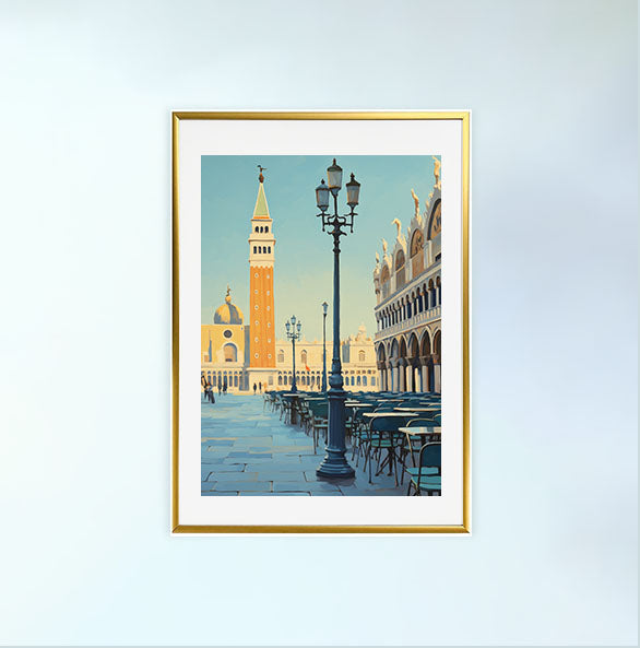 イタリアのアートポスター:italy_7355 / 地図・都市_都市_のポスター画像金色のフレームイメージ