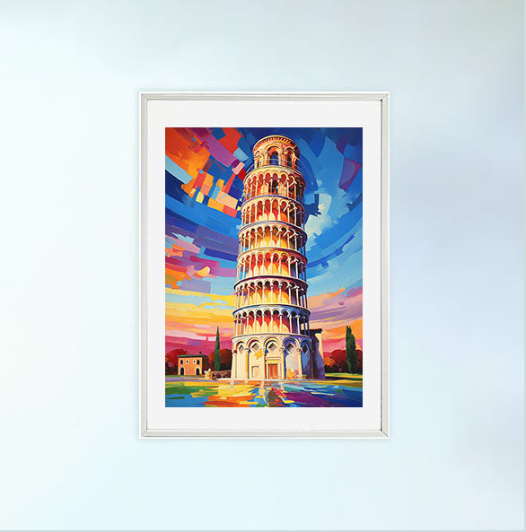 イタリアのアートポスター:italy_d0f2 / 地図・都市_都市_のポスター画像白いフレーム