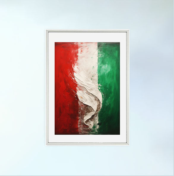 イタリアのアートポスター:italy_ef0b / 地図・都市_都市_のポスター画像銀色のフレームイメージ