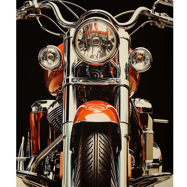バイクのアートポスター:motorcycle_72f1 通販