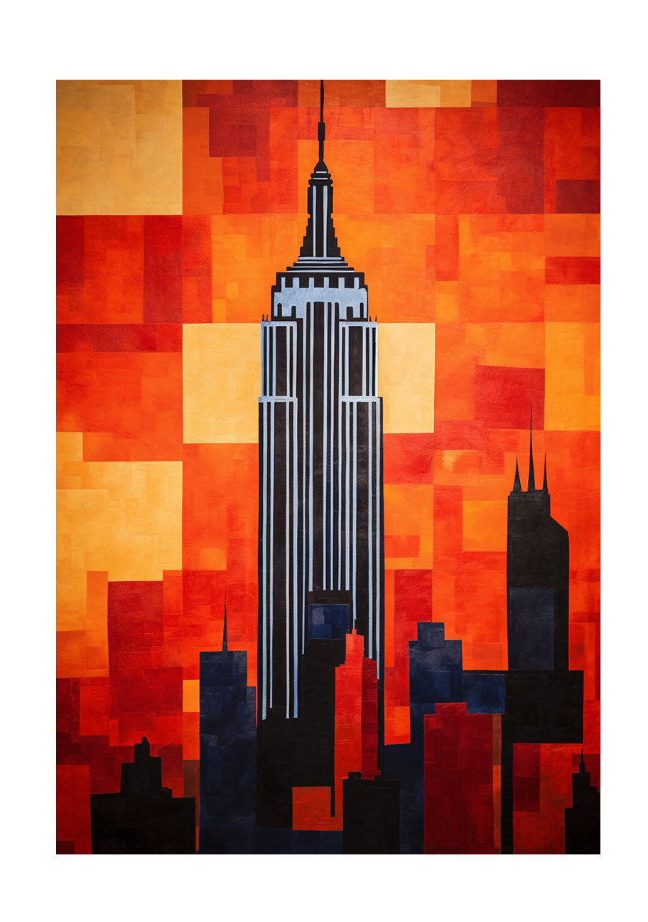 ニューヨークのアートポスター:new_york_2019 / 地図・都市_都市_のポスター画像