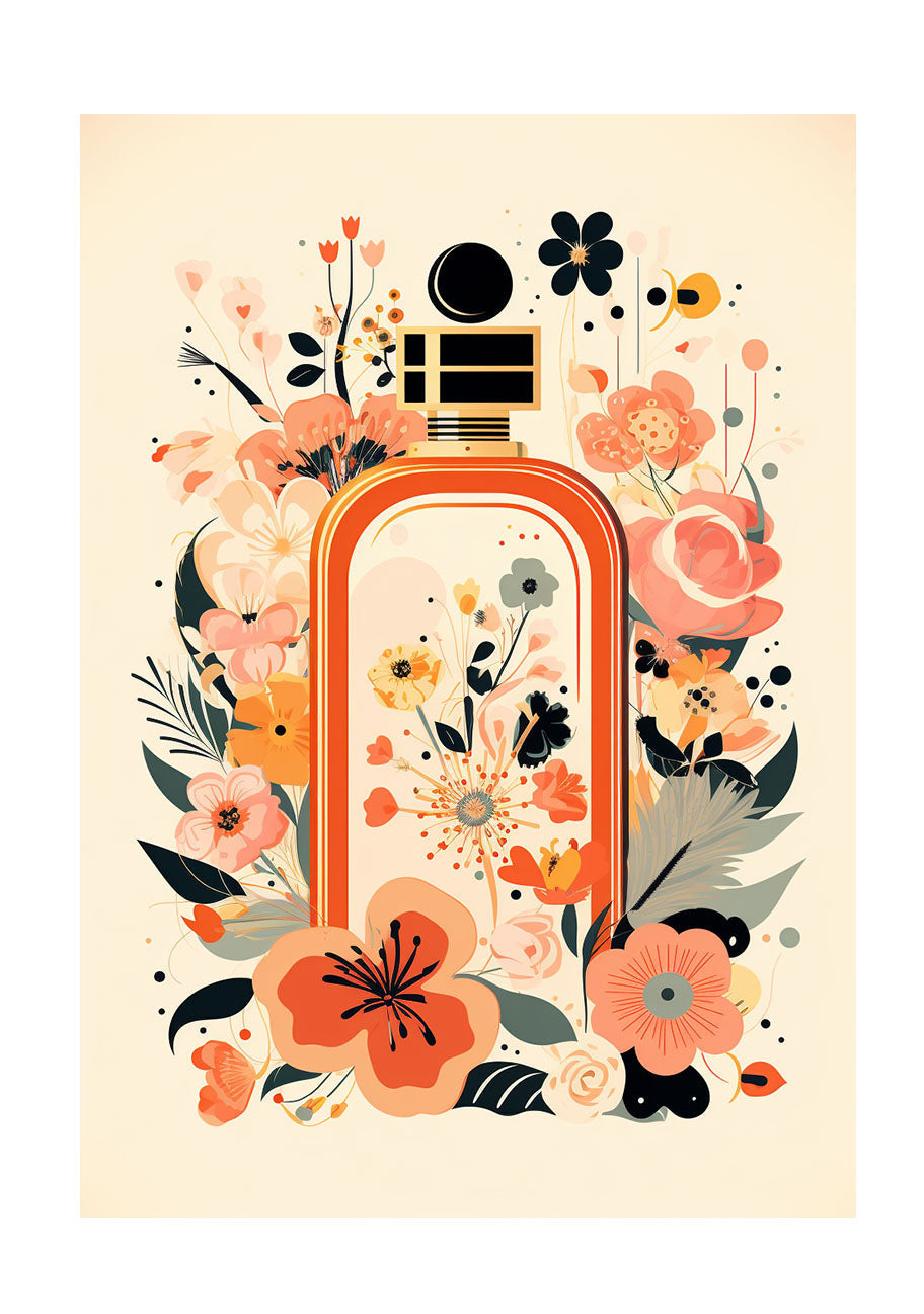 香水のアートポスター:perfume_f025 / 北欧_ポップ_日用品・ライフスタイル__のポスター画像