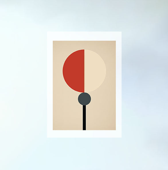 卓球のアートポスター:pingpong_4912 / 北欧_ポップ_スポーツ・フィットネス__のポスター画像フレーム無しの設置イメージ