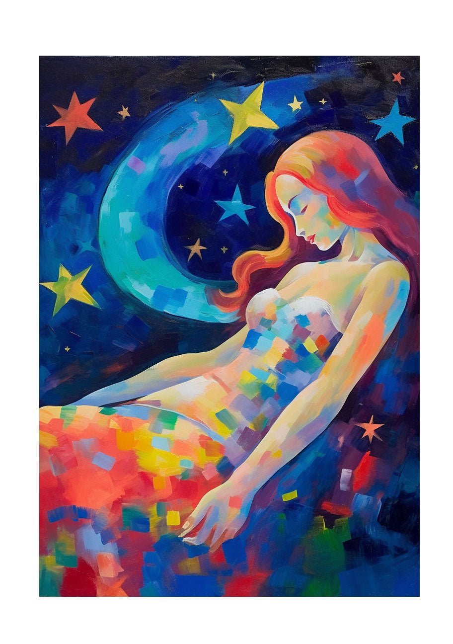 プラネタリウムのアートポスター原画のみ