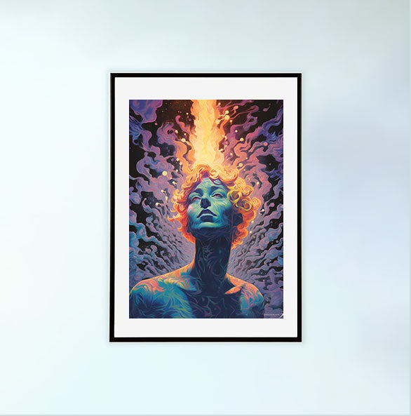 PSYCHEDELIC ART サイケデリックアート　洋書　アートブック サイケデリックのアートポスター:psychedelic_528d 通販