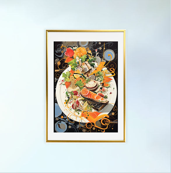 レストランのアートポスター:restaurant_c60f 通販